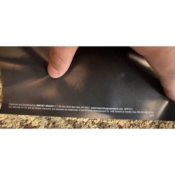 The Wizard Of Oz Poster Featuring Dorothy & Yellow Brick Road import images READ - Picture 5 of 6